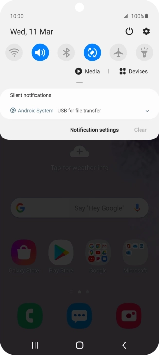 Press Android System. Press Android System.
