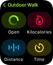Press the Digital Crown several times to return to the main menu. Press the Digital Crown several times to return to the main menu.