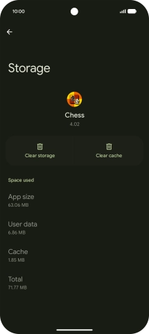 Press Clear cache. Press Clear cache.
