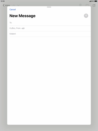Press To: and key in the first letters of the recipient's name.