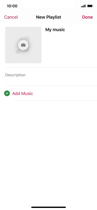 Press Add Music.
