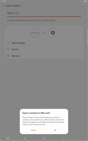Press OK.