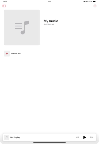 Press Add Music. Press Add Music.