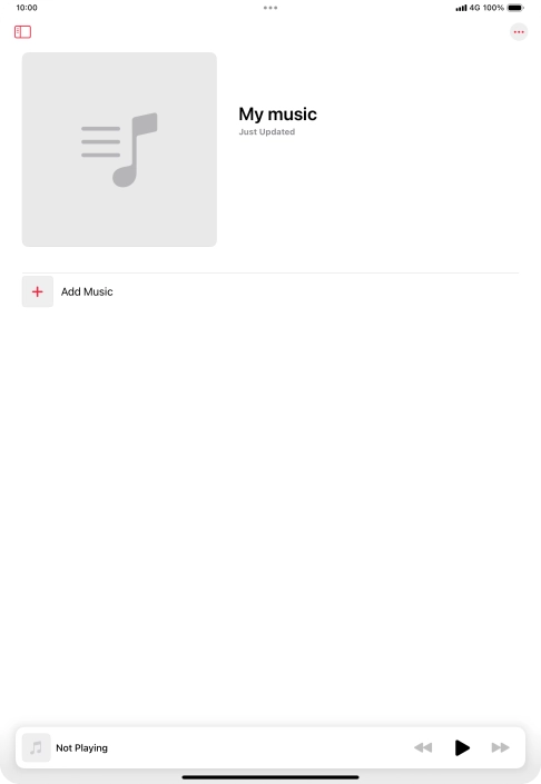 Press Add Music. Press Add Music.