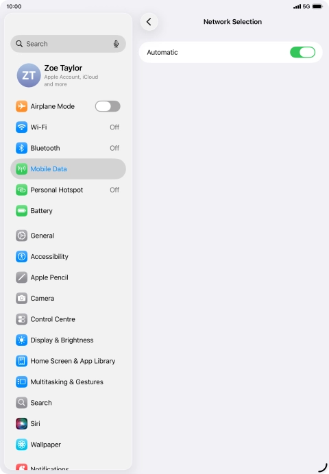 Press the indicator next to Press the indicator next to