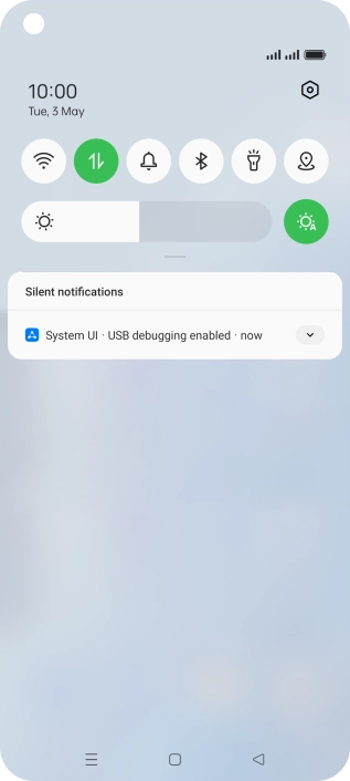 Press System UI.