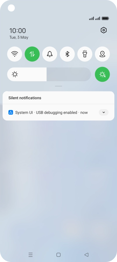 Press System UI.