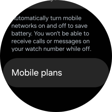 Press Mobile plans.