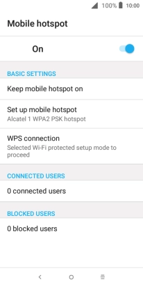 Press the Home key to return to the home screen. Press the Home key to return to the home screen.