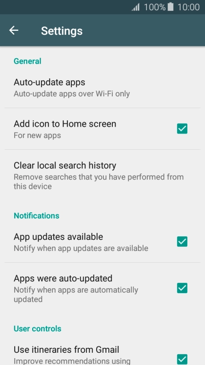 Press Auto-update apps.