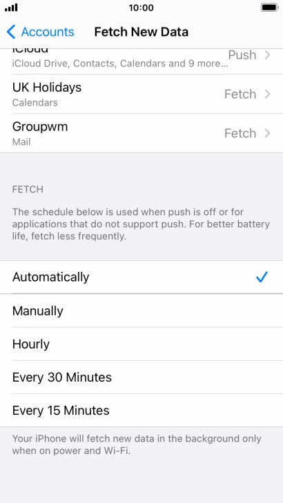 If you turn off the function, press the required setting. If you turn off the function, press the required setting.
