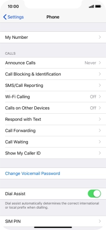 Press Wi-Fi Calling.