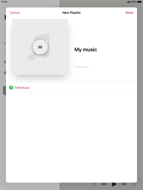Press Add Music.