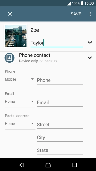 Press Phone and key in the required phone number.