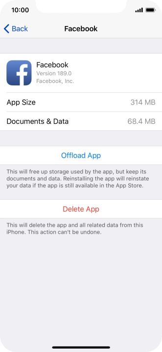 Press Offload App.