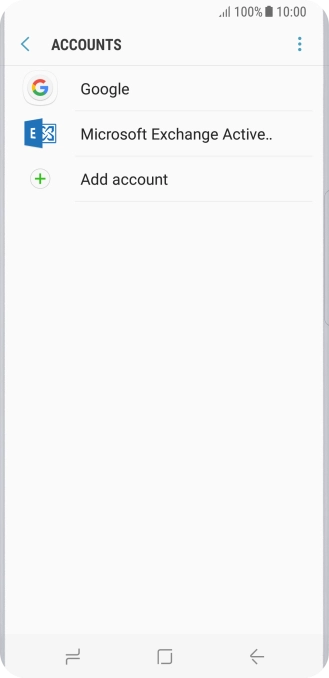 If this screen is displayed, you email account has been recognised and set up automatically. Follow the instructions on the screen to key in more information and finish setting up your phone. If this screen is displayed, you email account has been recognised and set up automatically. Follow the instructions on the screen to key in more information and finish setting up your phone.