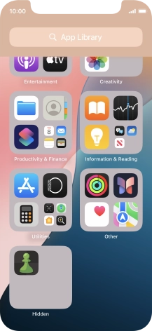 Press and hold the required app. Press and hold the required app.