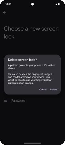 Press Delete.