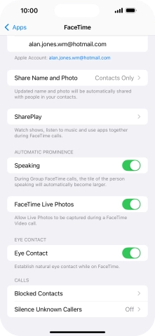 Press SharePlay.