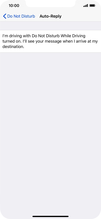 Slide your finger upwards starting from the bottom of the screen to return to the home screen.