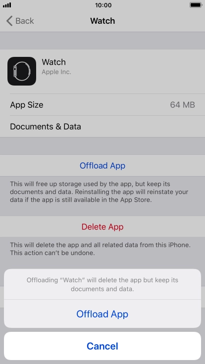 Press Offload App. Press Offload App.