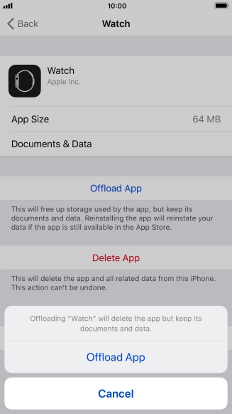 Press Offload App. Press Offload App.