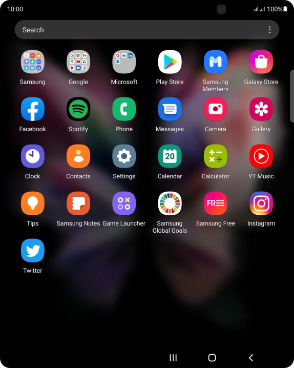 Press Play Store.