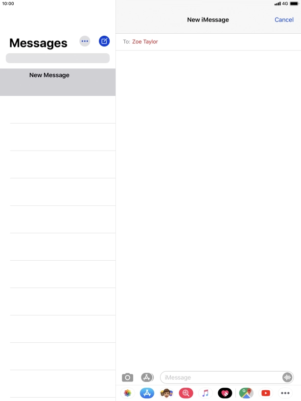 Press the text input field and key in the required text. Press the text input field and key in the required text.