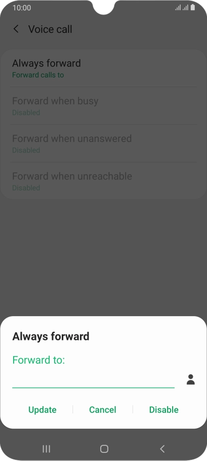 Press Disable. Press Disable.