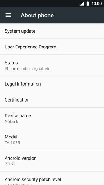 Press System update. If a new software version is available, it's displayed. Follow the instructions on the screen to update the phone software. Press System update. If a new software version is available, it's displayed. Follow the instructions on the screen to update the phone software.