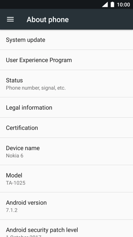 Press System update. If a new software version is available, it's displayed. Follow the instructions on the screen to update the phone software. Press System update. If a new software version is available, it's displayed. Follow the instructions on the screen to update the phone software.