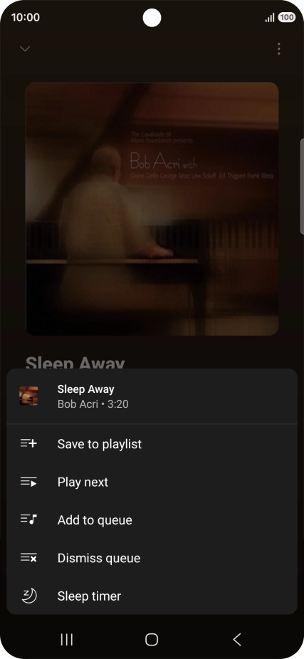 Press the add icon.