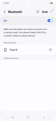 Press the Home key to return to the home screen. Press the Home key to return to the home screen.