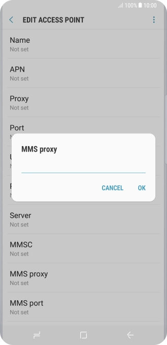 Key in 10.24.59.200 and press OK. Key in 10.24.59.200 and press OK.