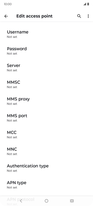 Press MMSC.