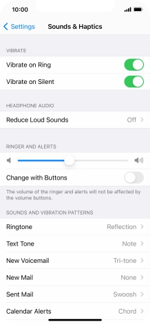 Press Ringtone.
