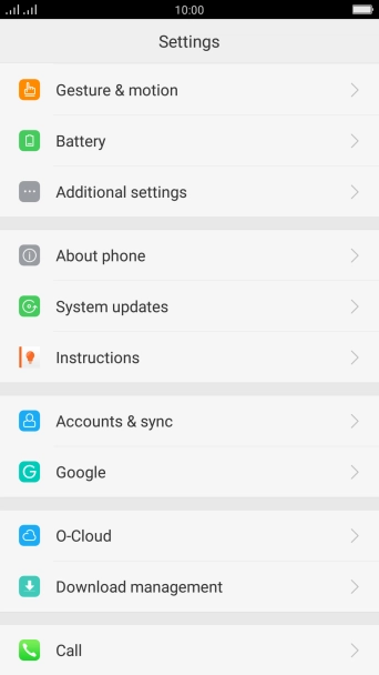 Press Additional settings. Press Additional settings.