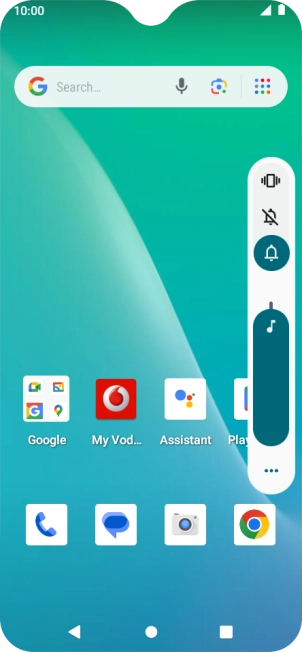 Press the required setting to turn silent mode on or off. Press the required setting to turn silent mode on or off.
