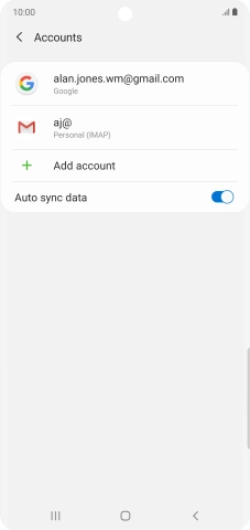 Press the Home key to return to the home screen. Press the Home key to return to the home screen.