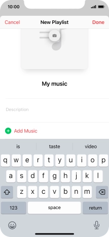 Press Add Music.