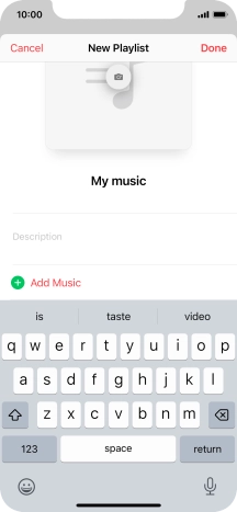 Press Add Music.