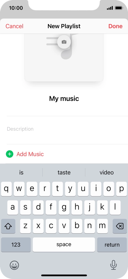Press Add Music.