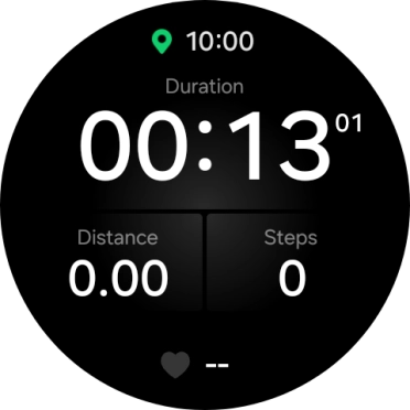 Press and hold the Return key to pause an activity.