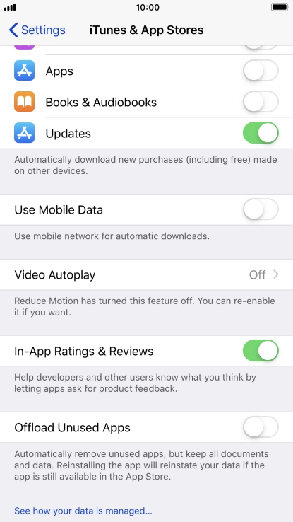 Press the indicator next to Press the indicator next to