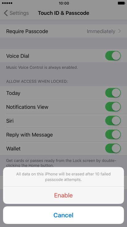 Press Enable.