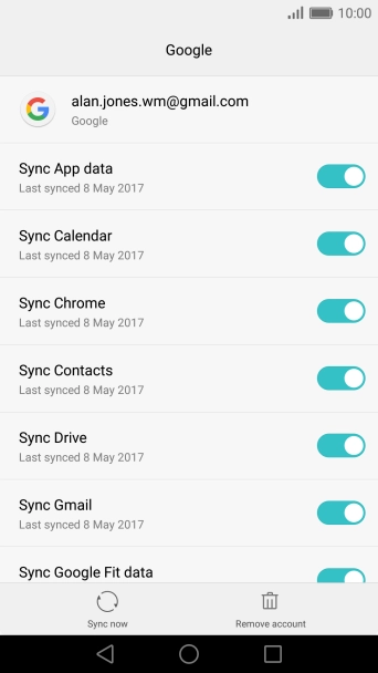Press the Home key to return to the home screen. Press the Home key to return to the home screen.