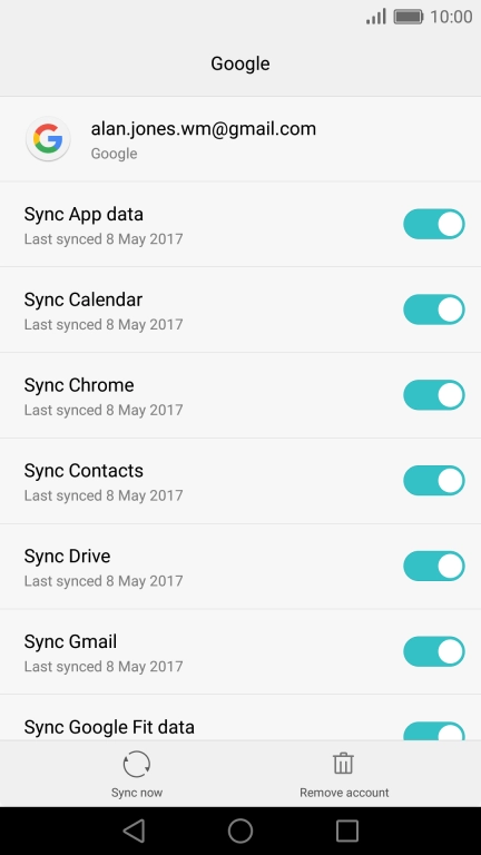 Press the Home key to return to the home screen. Press the Home key to return to the home screen.