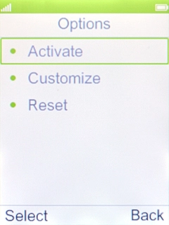 Select Customize.