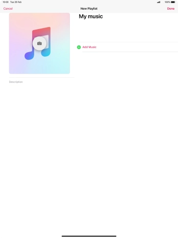 Press Add Music.
