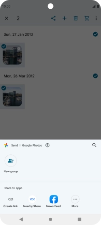 Press More.
